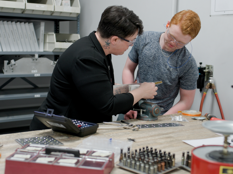 John and Aviation Instructor at GTCC-B